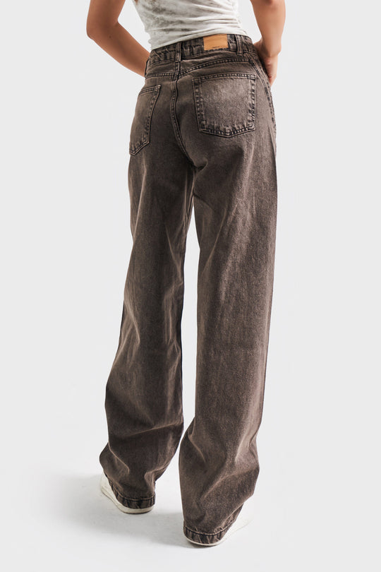 Routines Striped Vintage Straight Leg Jeans 3641 - ROUTINES