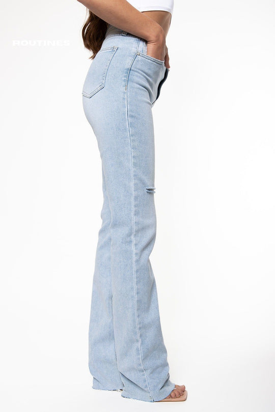 Alivia Stretch Straight Leg Jeans - EXTRA TALL Jeans Routines Fashion   