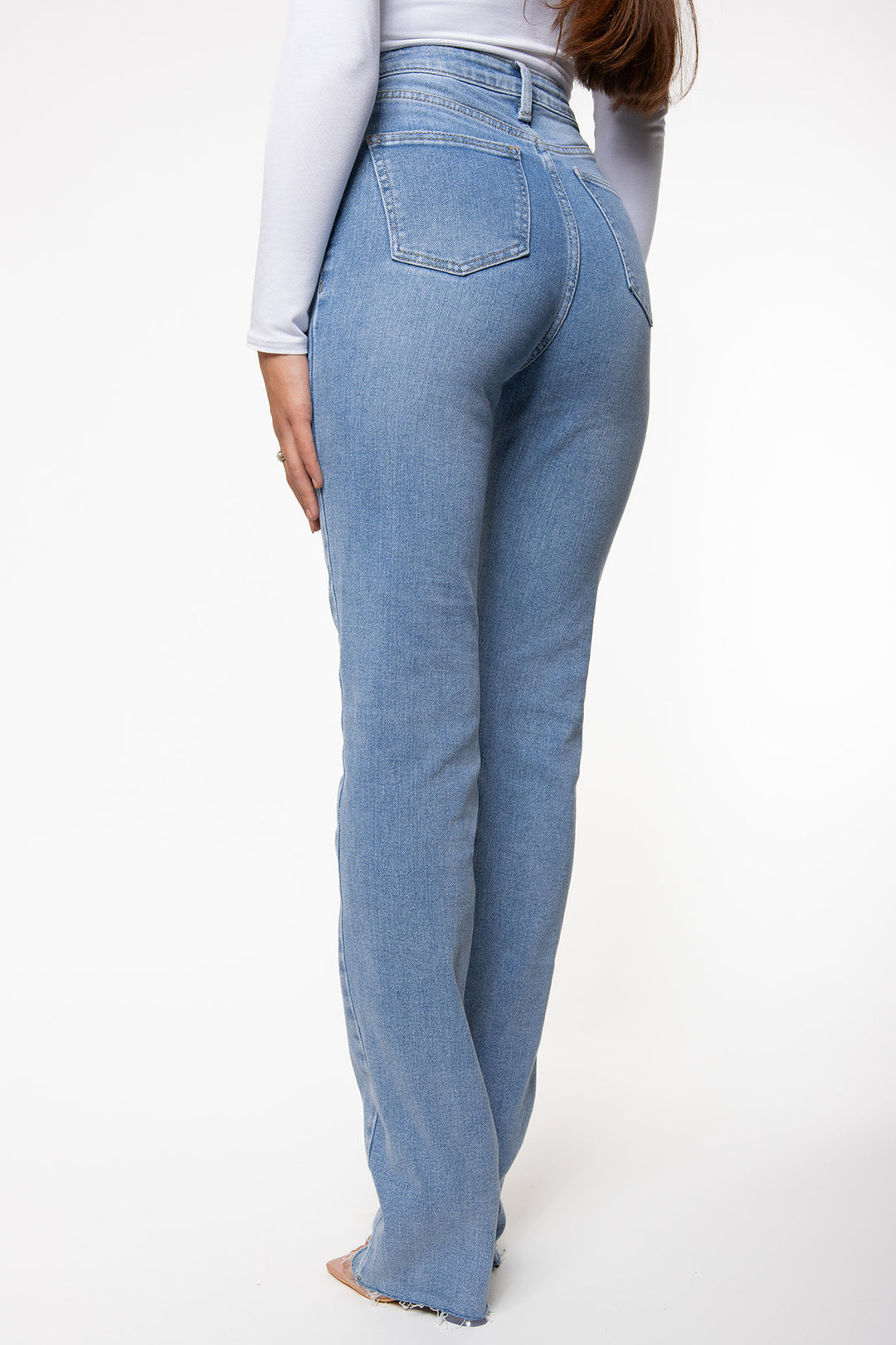 Quency Stretch Straight Leg Jeans - EXTRA TALL Jeans Routines Fashion   