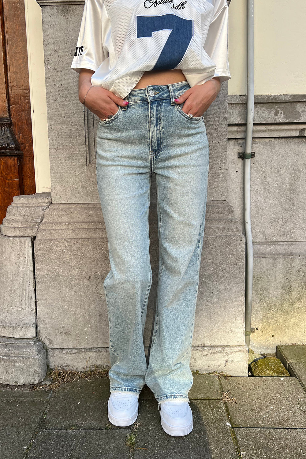 Routines Stretch Back Ripped Jeans 3727 Jeans Routines Fashion   