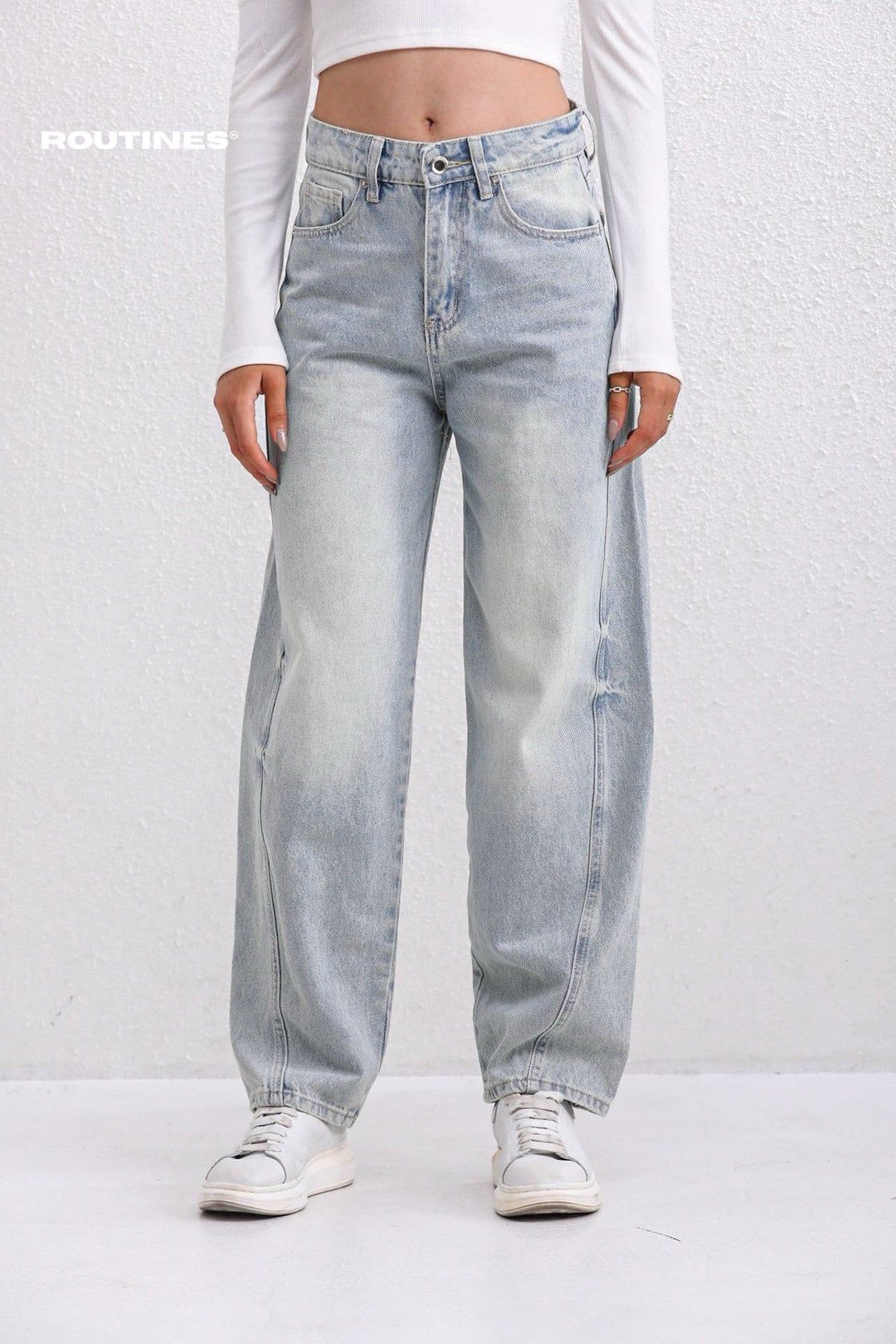 Routines Vintage Baggy Jeans 1098 Jeans Routines Fashion   