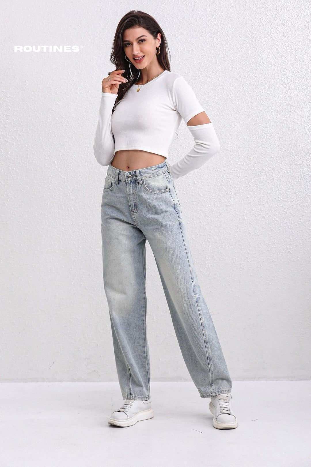 Routines Vintage Baggy Jeans 1098 Jeans Routines Fashion   