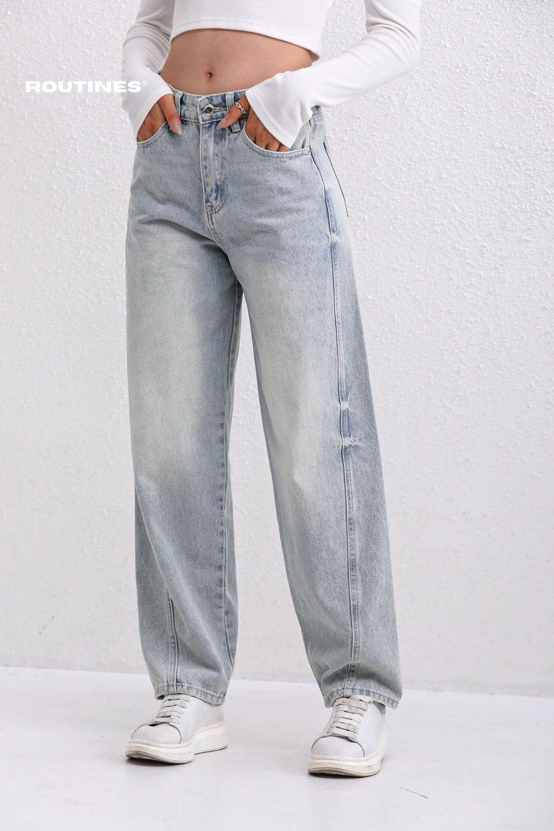 Routines Vintage Baggy Jeans 1098 Jeans Routines Fashion   