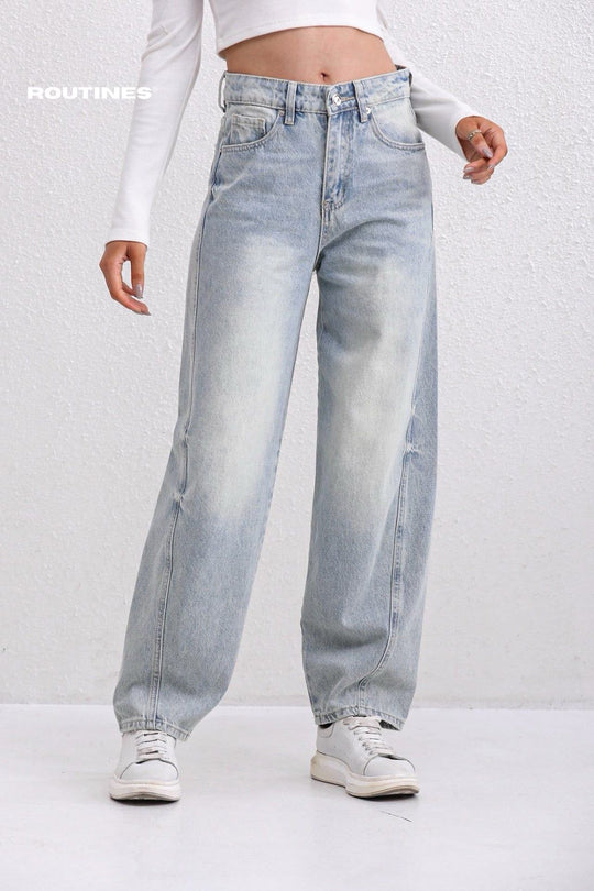 Routines Vintage Baggy Jeans 1098 Jeans Routines Fashion   