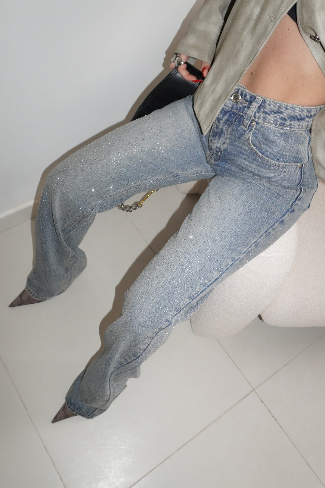 Routines Vintage Diamonds Straight Jeans - Tall 2070 - ROUTINES