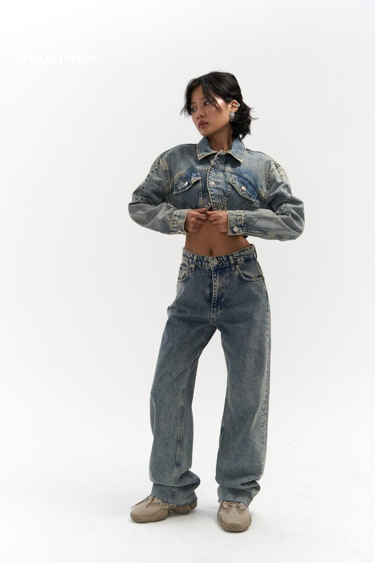 Routines Vintage Straight leg Jeans 3281 Jeans Routines Fashion   