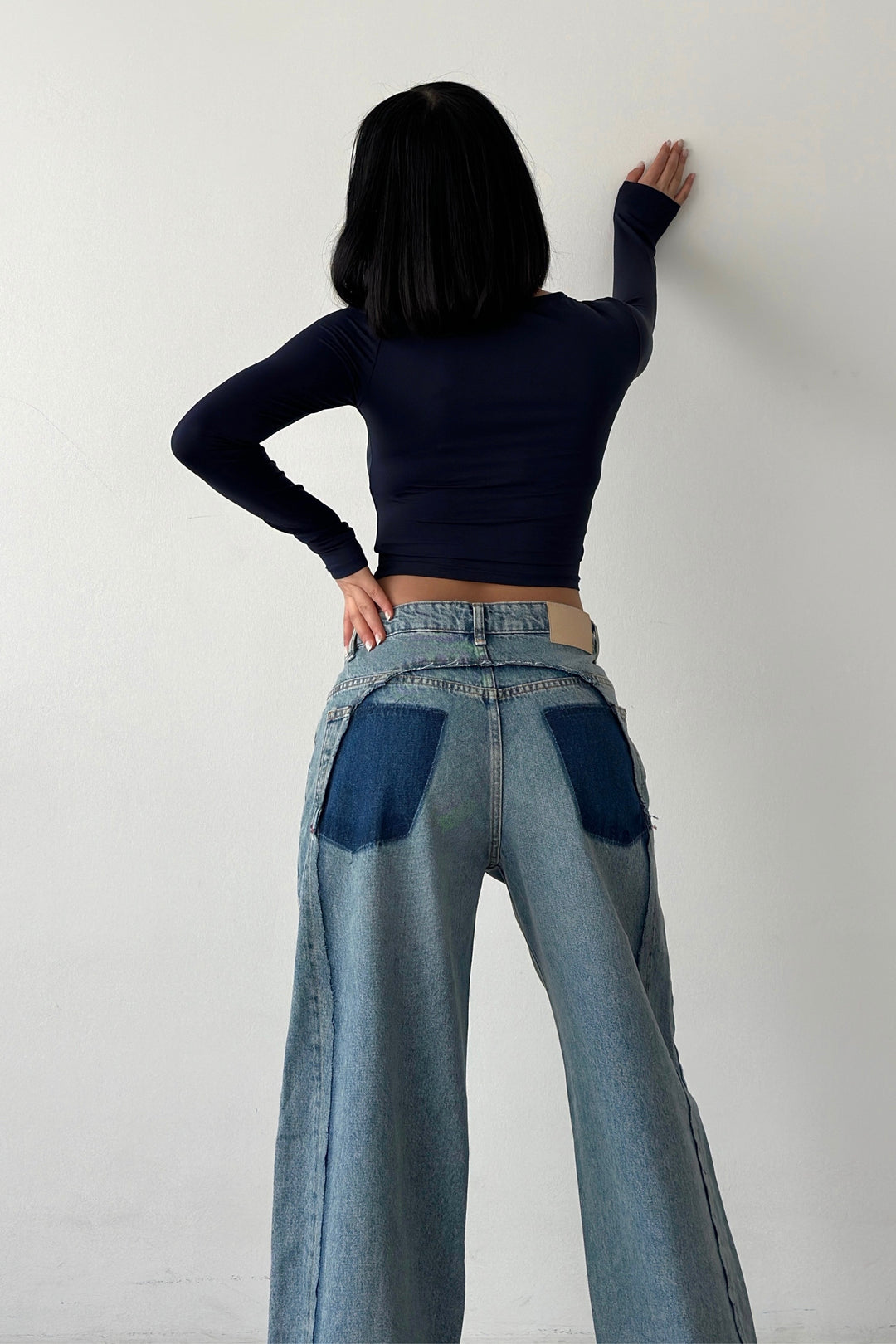 Routines Back Cut Detailed Jeans 2478