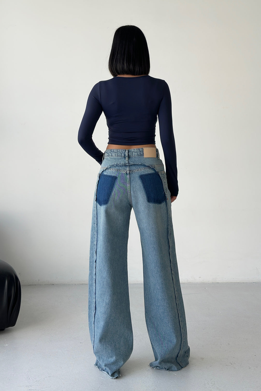 Routines Back Cut Detailed Jeans 2478