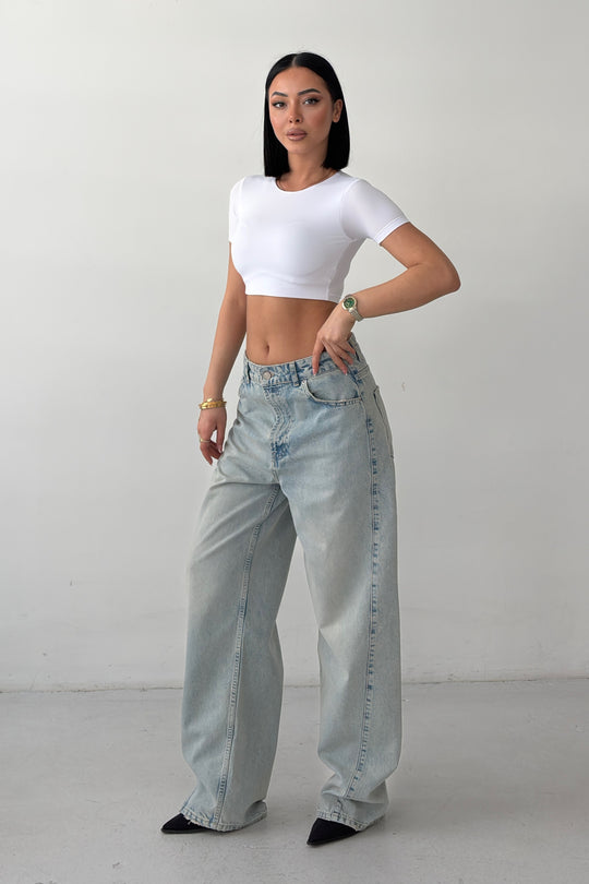 Routines Baggy Jeans - Vintage Blue 8186 - ROUTINES