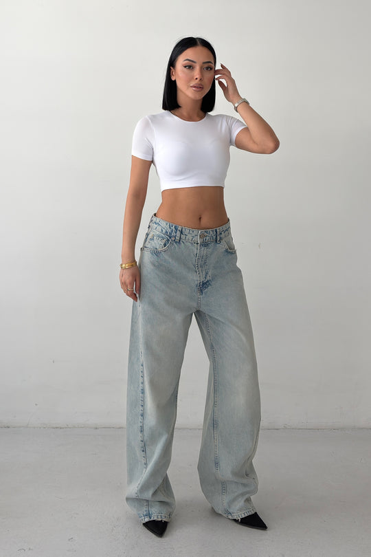 Routines Baggy Jeans - Vintage Blue 8186 - ROUTINES