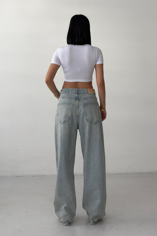 Routines Baggy Jeans - Vintage Blue 8186 - ROUTINES