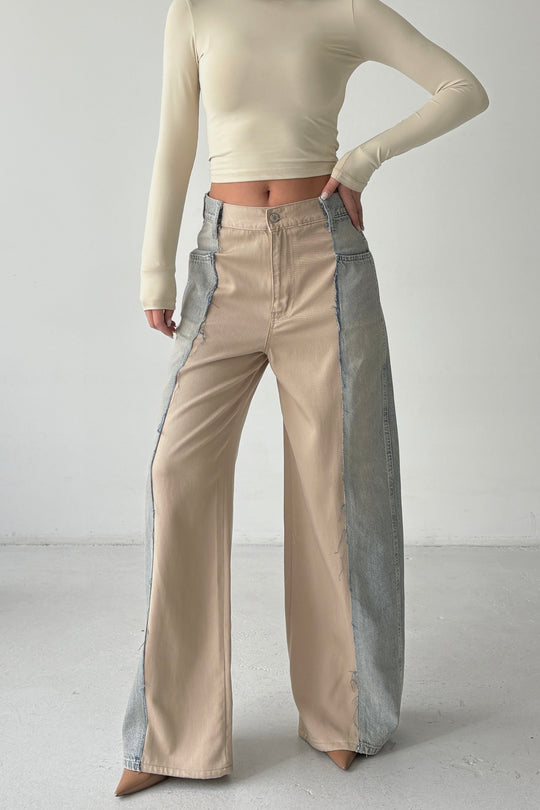 Routines Baggy Two Tone Jeans 4721