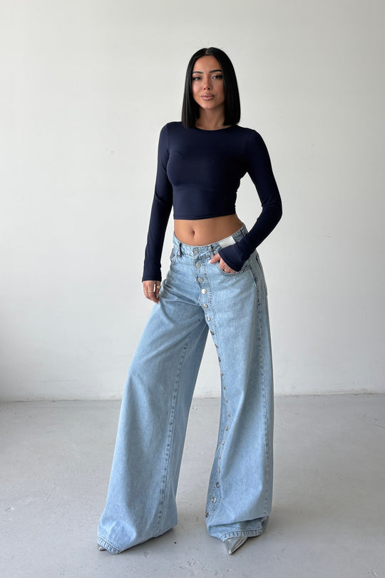 Routines Buttons Detail Jeans 1906