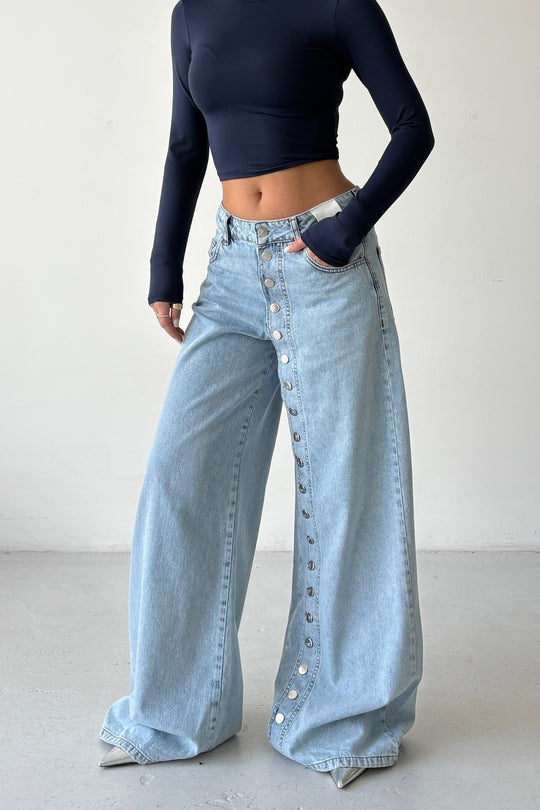 Routines Buttons Detail Jeans 1906