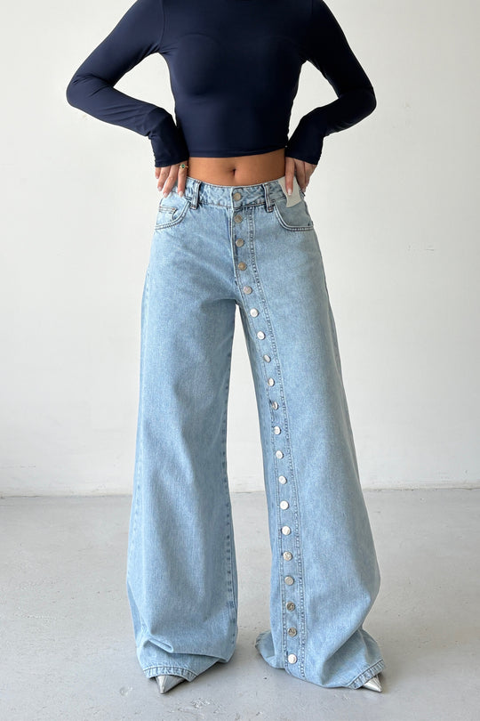 Routines Buttons Detail Jeans 1906