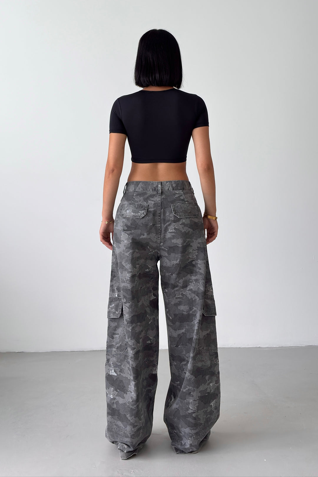 Routines Camouflage Balloon Cargo Jeans 8886 - ROUTINES