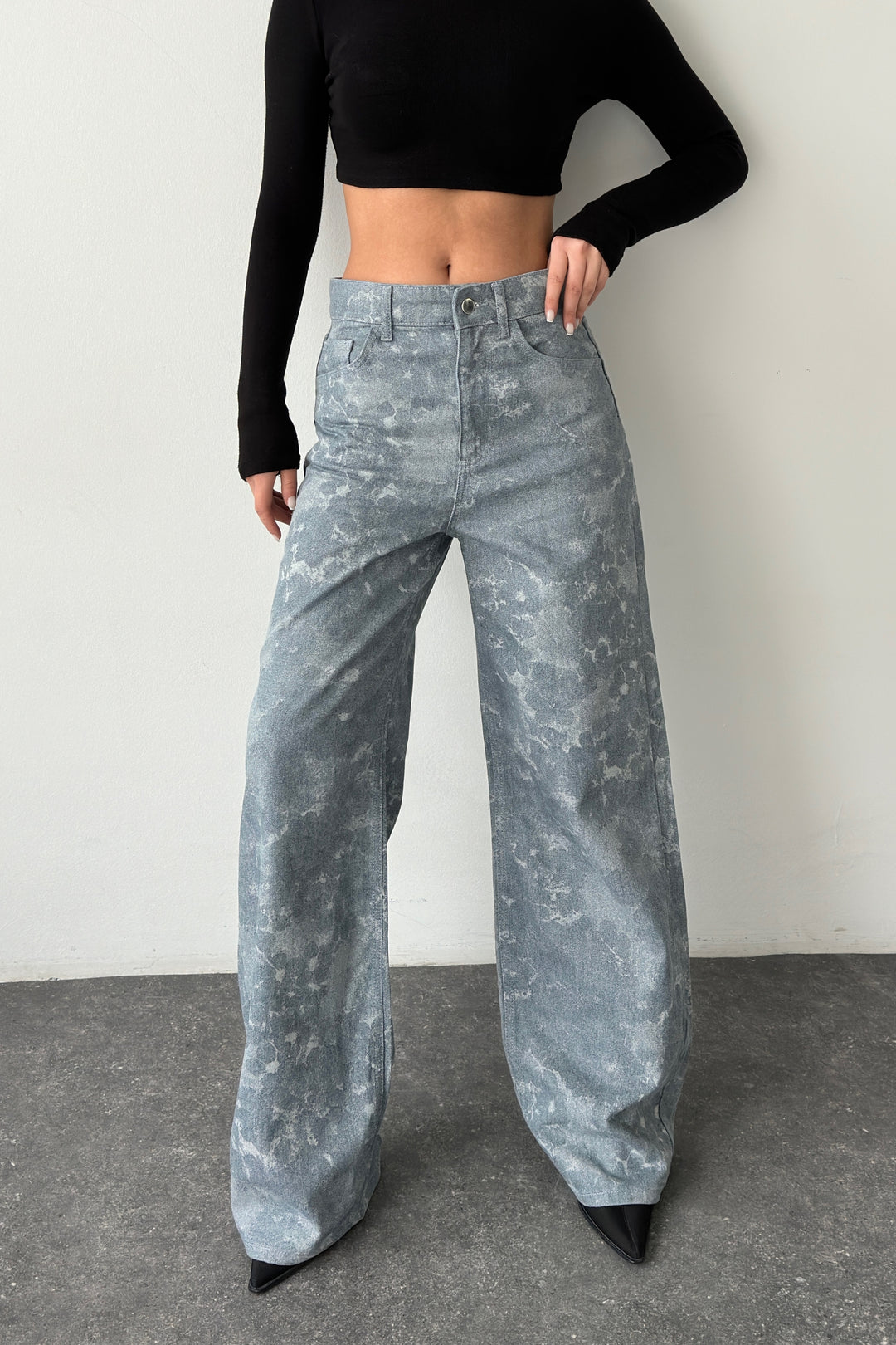 Routines Camouflage Straight Jeans 890129