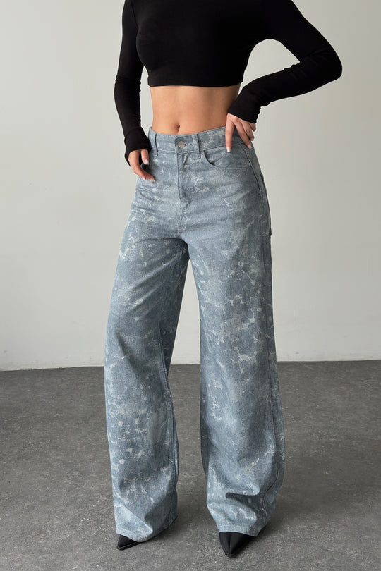 Routines Camouflage Straight Jeans 890129