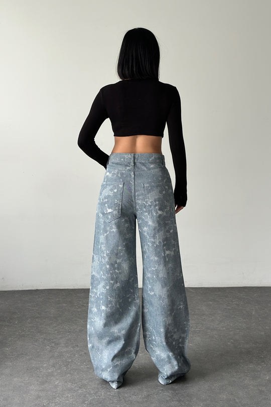 Routines Camouflage Straight Jeans 890129