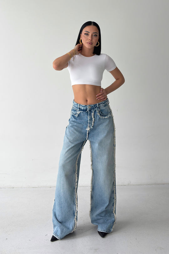 Routines Distressed Detail Jeans 2050-1 - ROUTINES