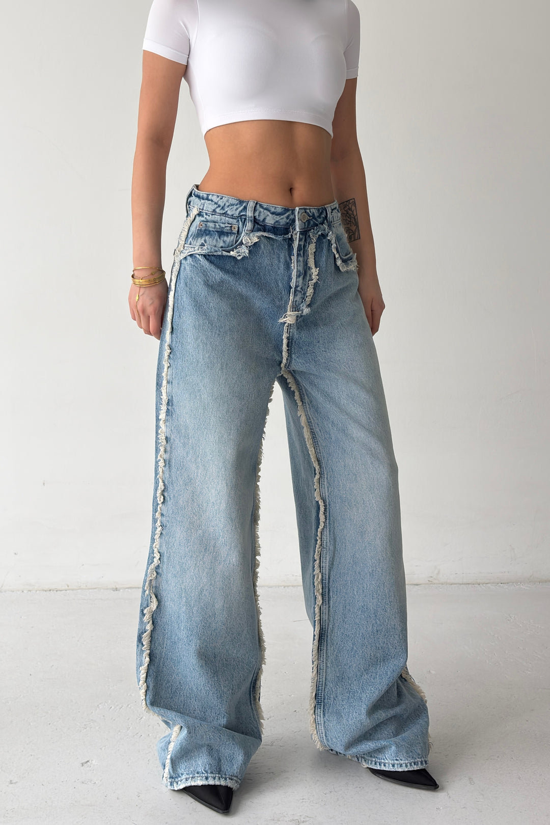 Routines Distressed Detail Jeans 2050-1 - ROUTINES