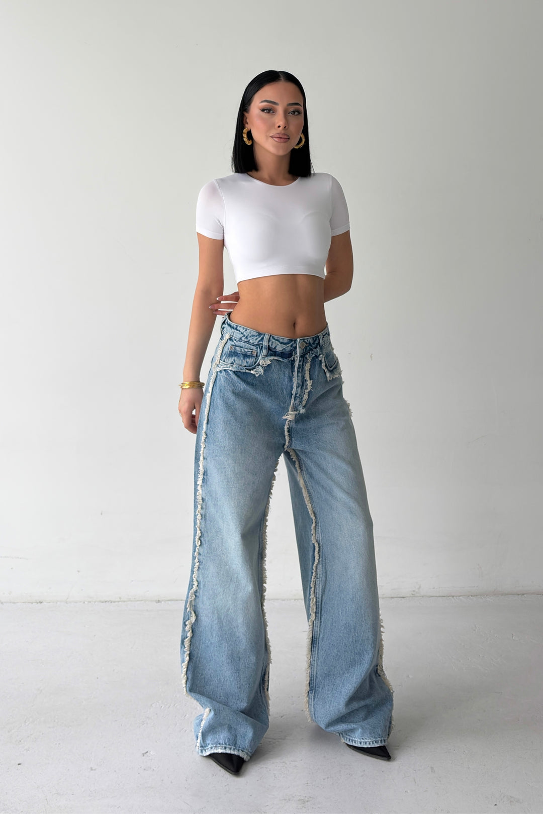 Routines Distressed Detail Jeans 2050-1 - ROUTINES