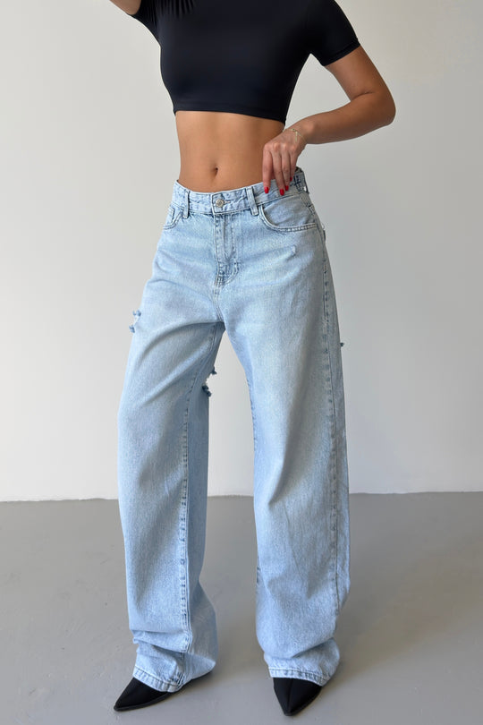 Routines Embroidery Back Ripped Jeans 5315 - ROUTINES