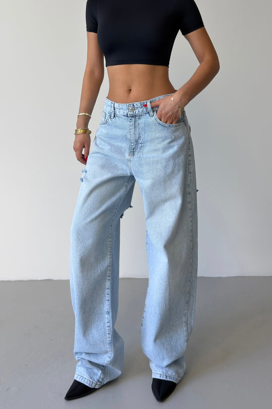 Routines Embroidery Back Ripped Jeans 5315 - ROUTINES