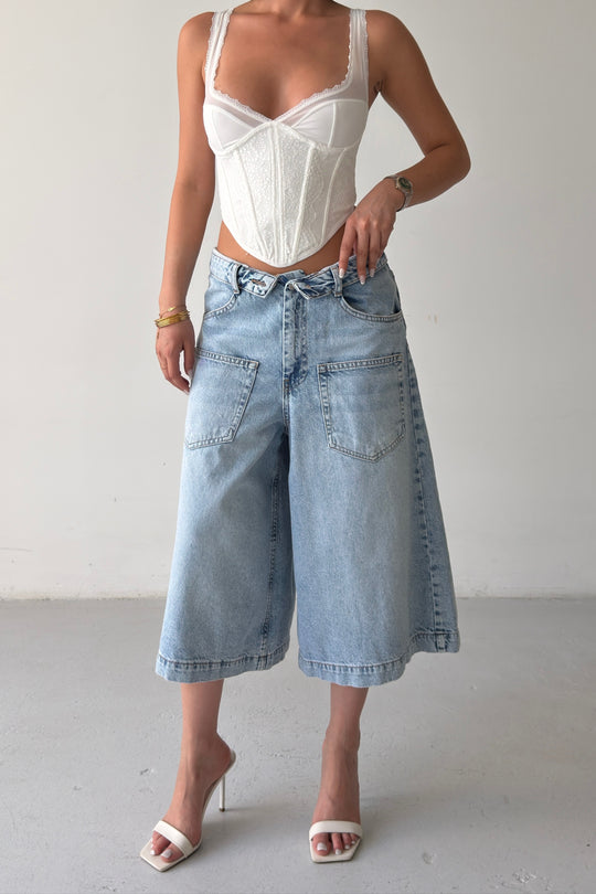 Routines Folded Waist Super Baggy Jorts 4877