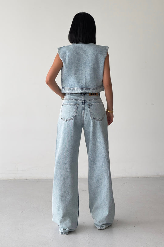 Routines Glitter Two Piece Denim Set 6067