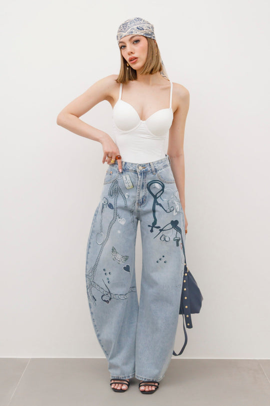 Routines Graffiti Baggy Jeans 10690 - ROUTINES