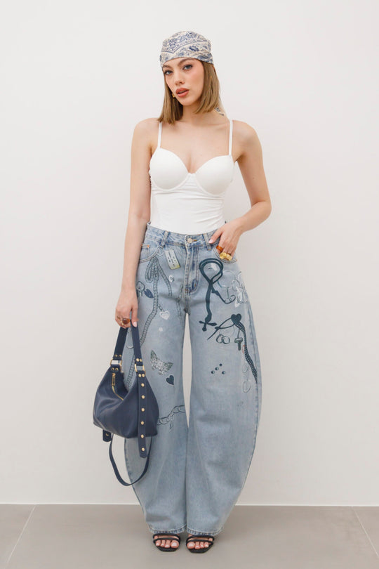 Routines Graffiti Baggy Jeans 10690 - ROUTINES