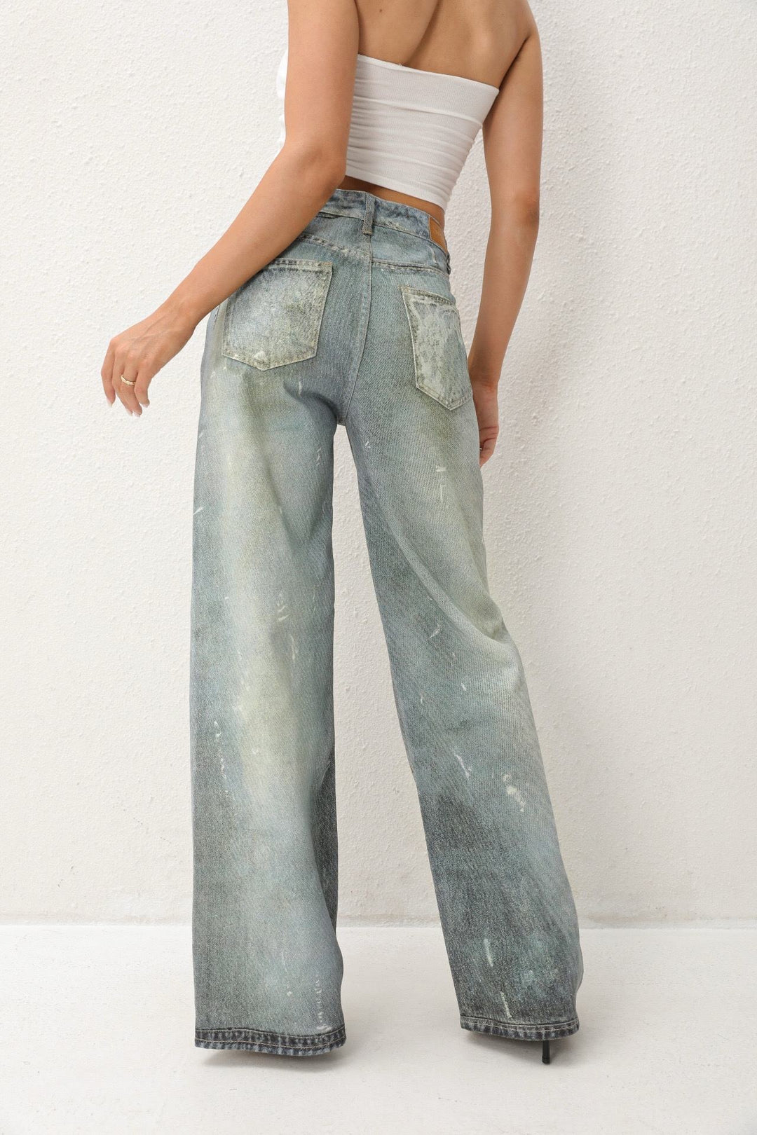 Routines Graffiti Straight Leg Jeans 3558 - ROUTINES