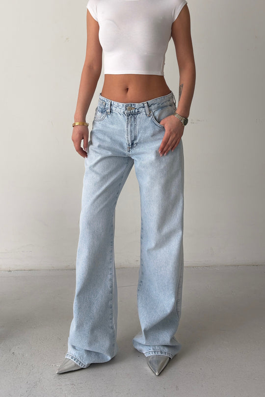 Routines Mid-waist Two tone Jeans 4906 - ROUTINES