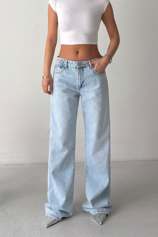 Routines Mid-waist Two tone Jeans 4906 - ROUTINES