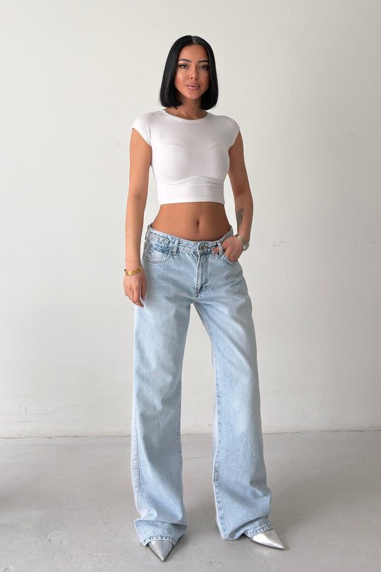 Routines Mid-waist Two tone Jeans 4906 - ROUTINES