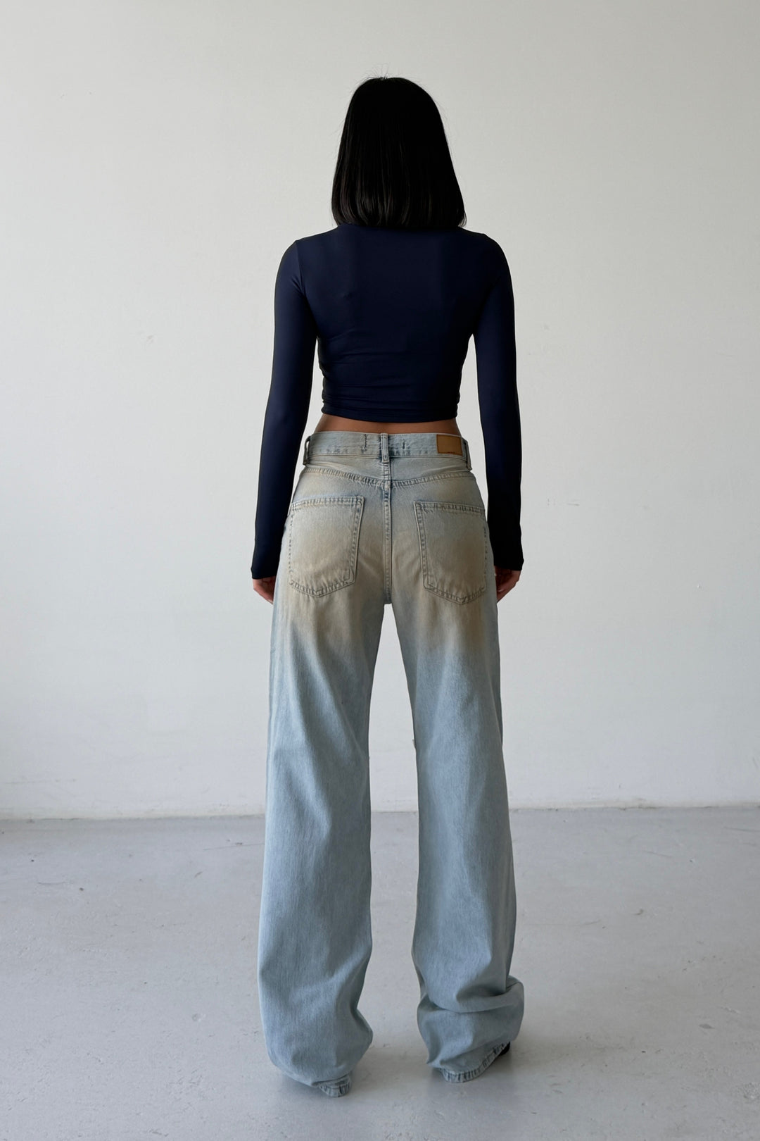 Routines Mud Washed Straight Jeans 4382