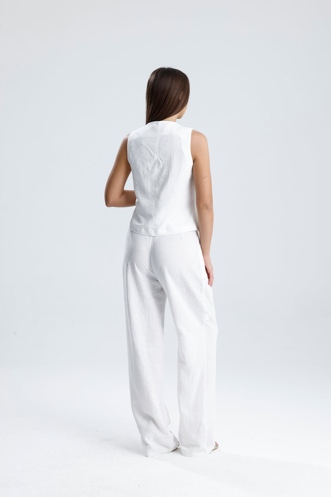 Routines Musselin Two Piece Set - White 3001 - ROUTINES