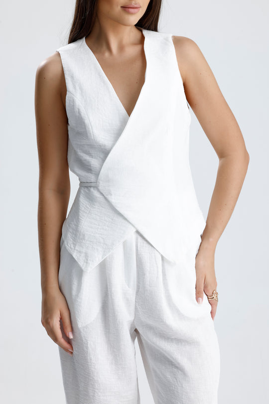 Routines Musselin Two Piece Set - White 3001 - ROUTINES