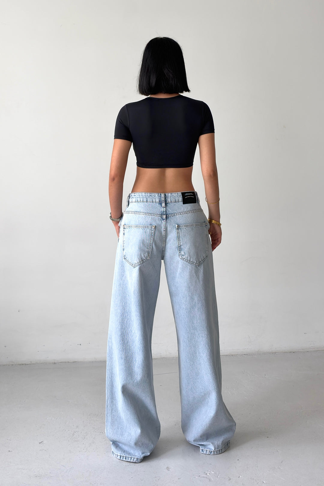 Routines Open Pockets Detail Jeans 1522-1