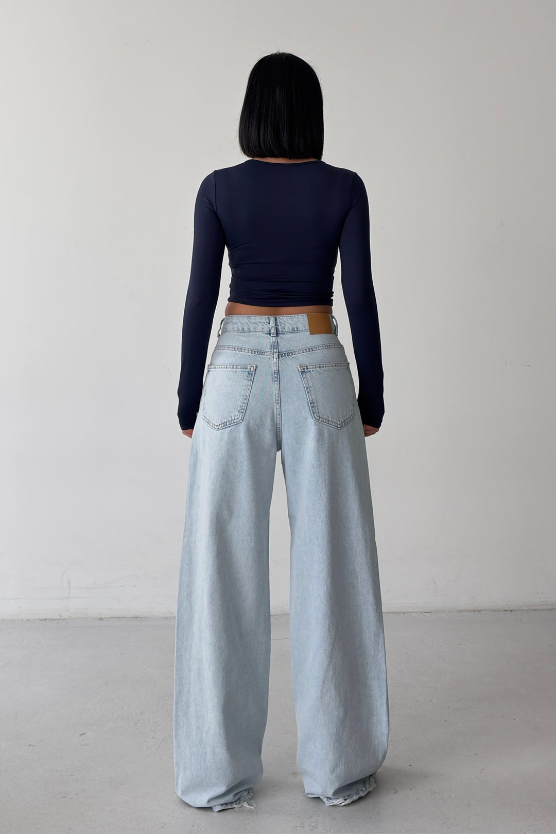 Routines Overlay Detail Jeans - Light Blue 3779 - ROUTINES