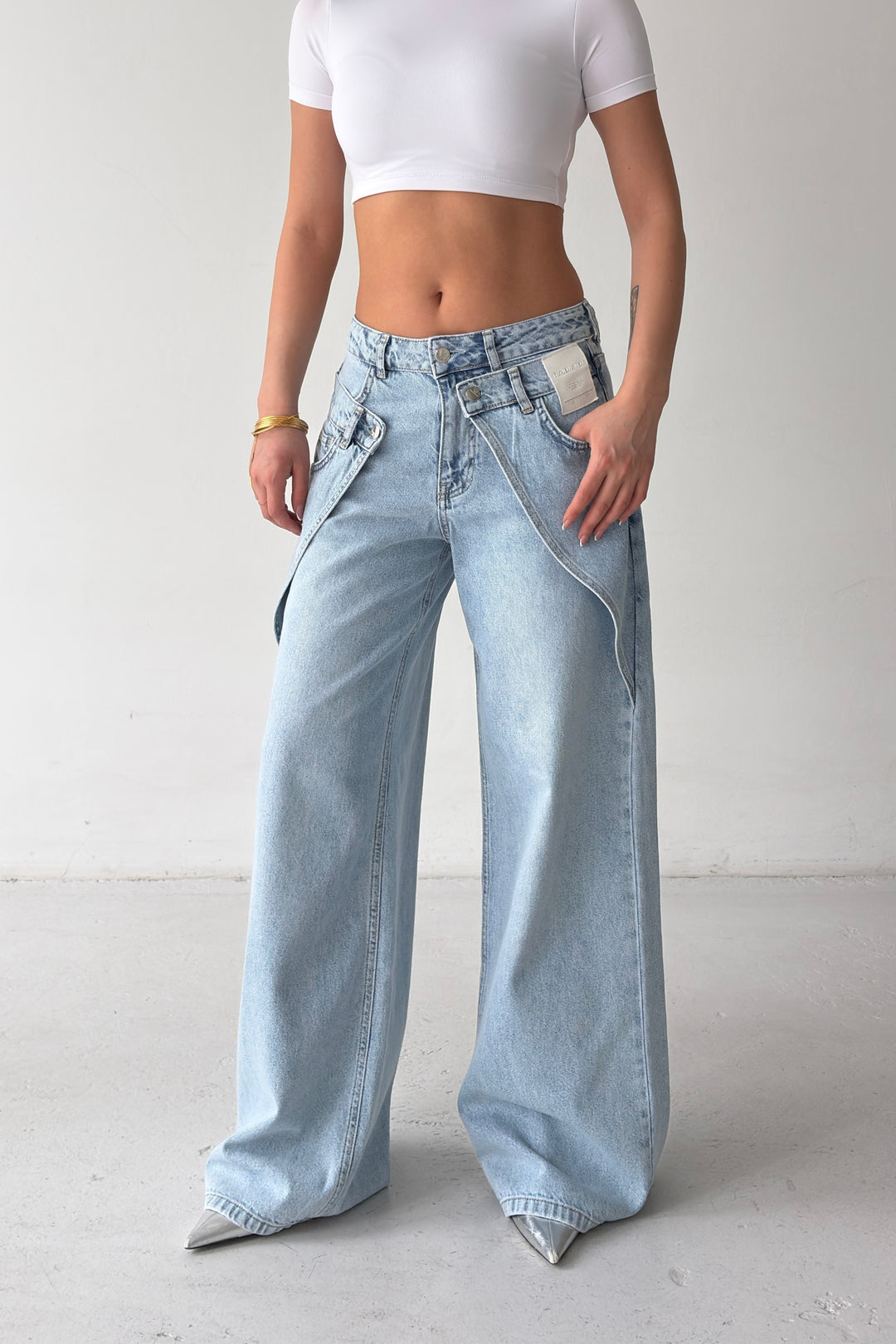 Routines Overlay Double Waist Jeans 1950 - ROUTINES