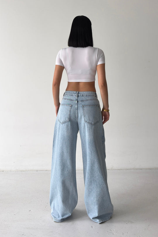 Routines Overlay Double Waist Jeans 1950 - ROUTINES