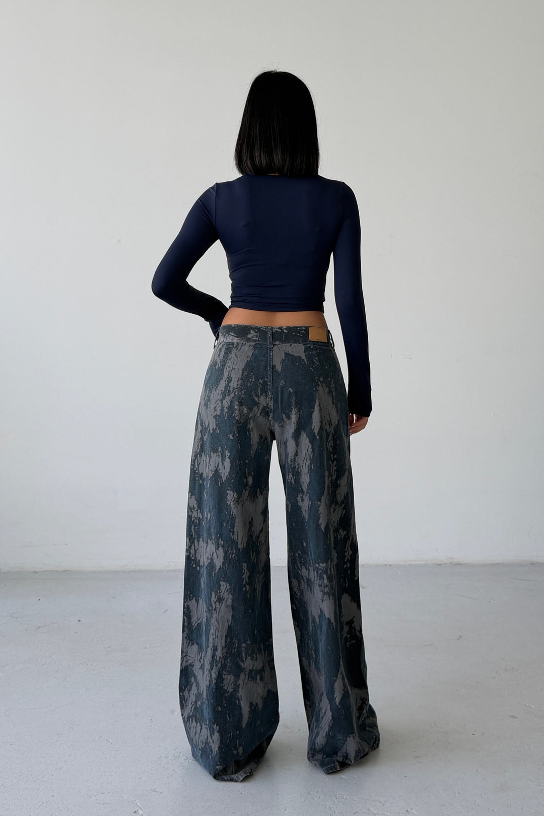 Routines Pattern Detailed Pants 4774