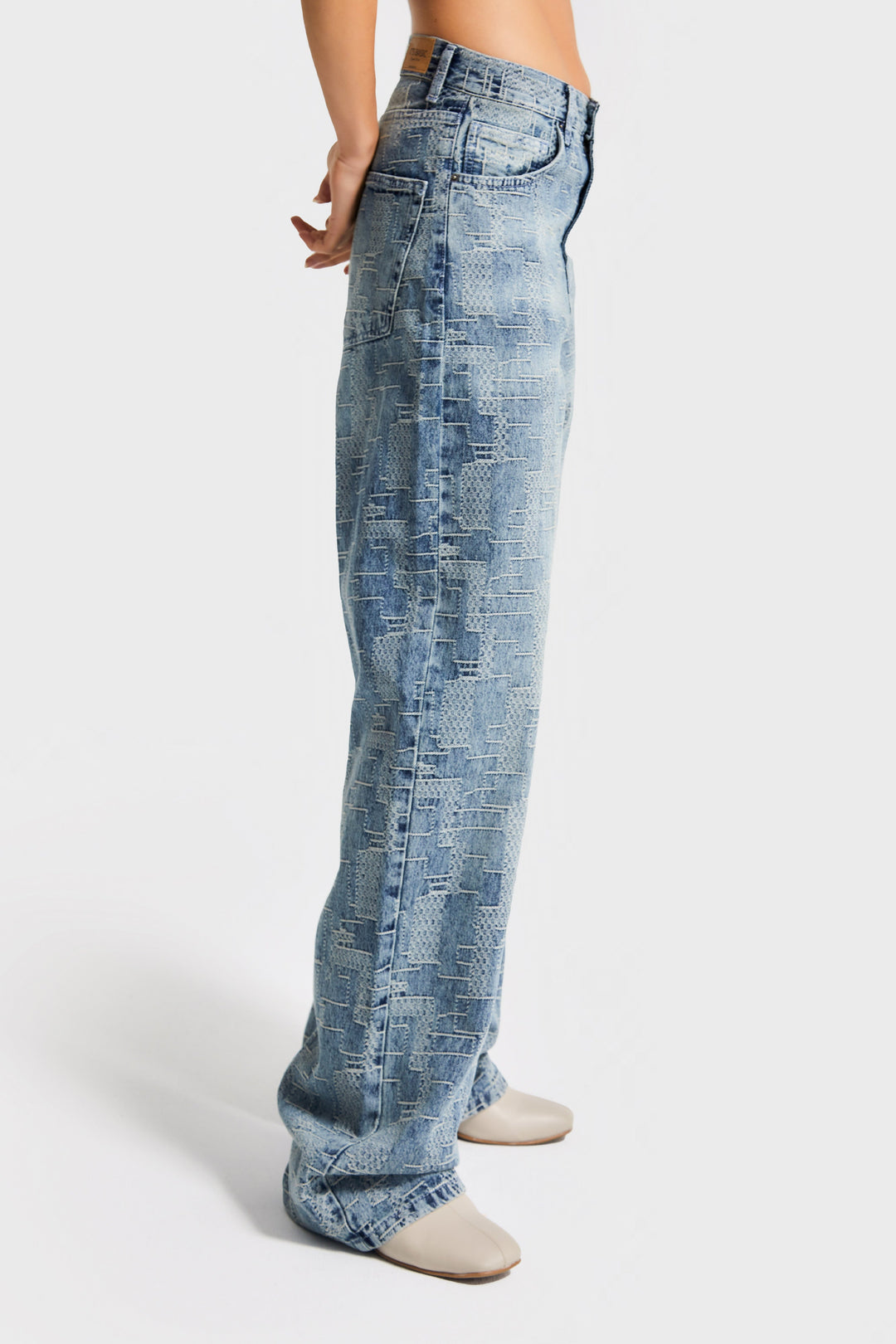 Routines Pattern Straight Leg Jeans 4425 - ROUTINES