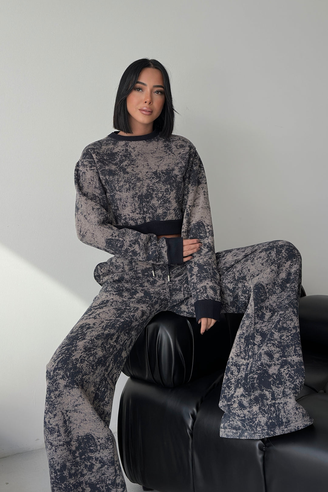 Routines Pattern Tracksuit - Navy Blue 4335 - ROUTINES