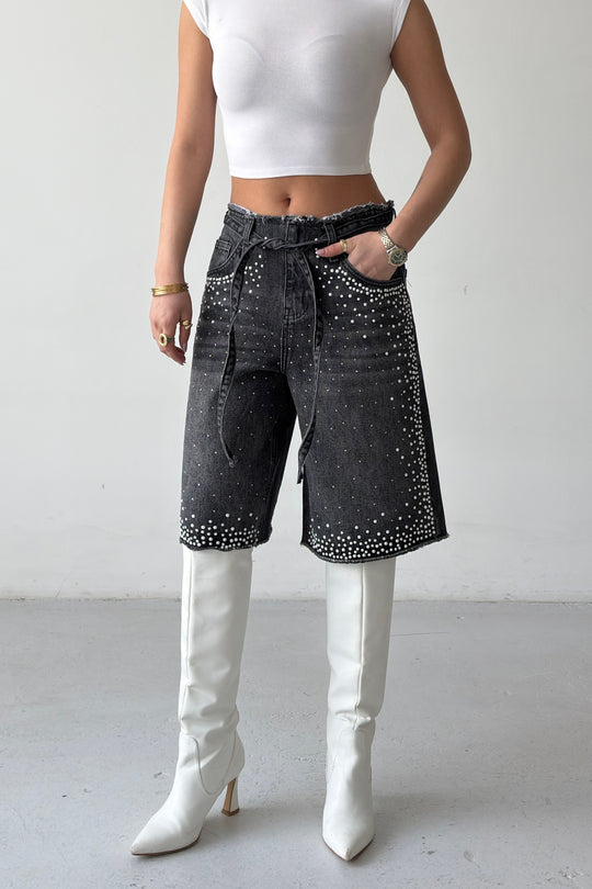 Routines Pearl Belted Jorts 5614 - ROUTINES