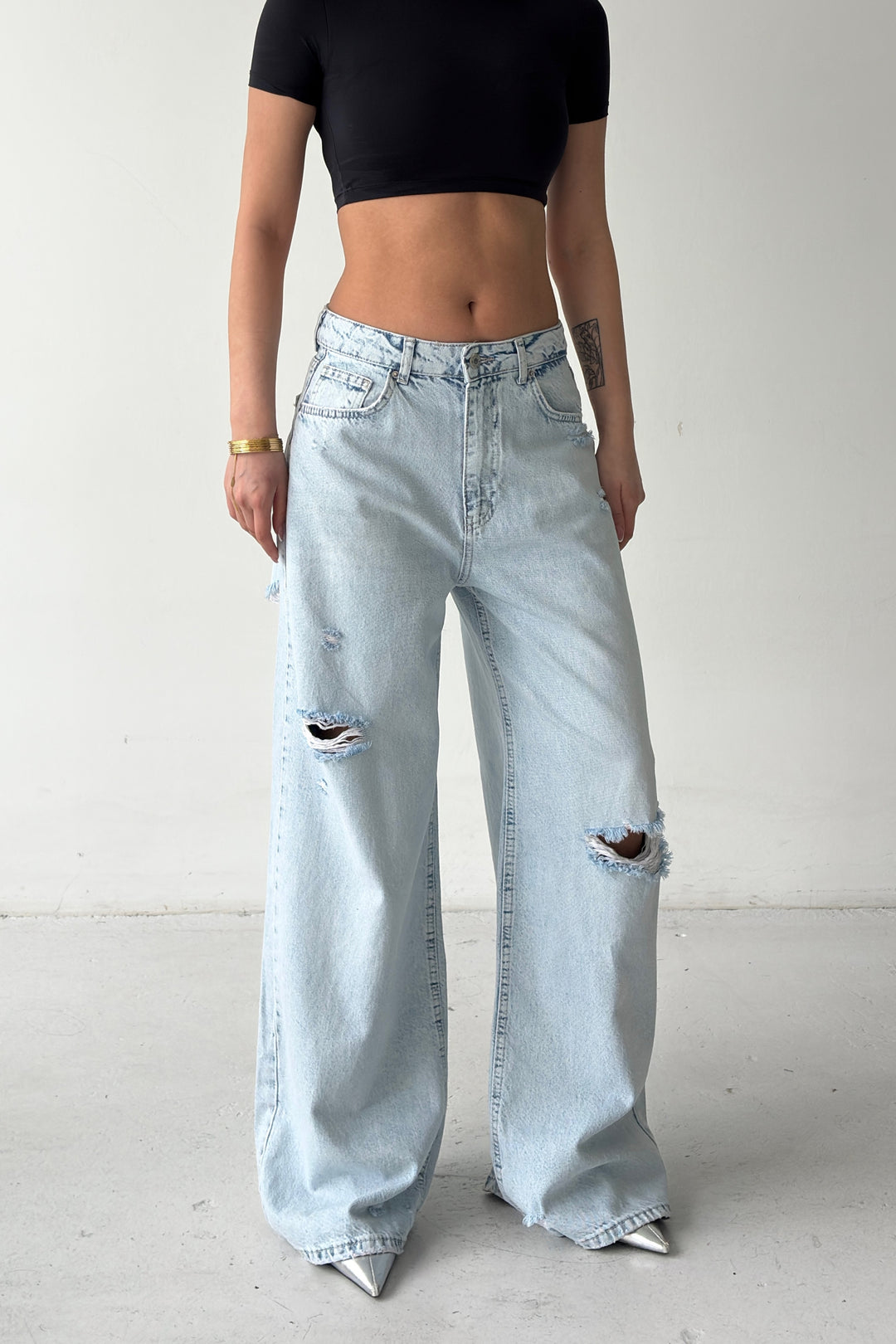 Routines Ripped Baggy Jeans 3311-4 - ROUTINES