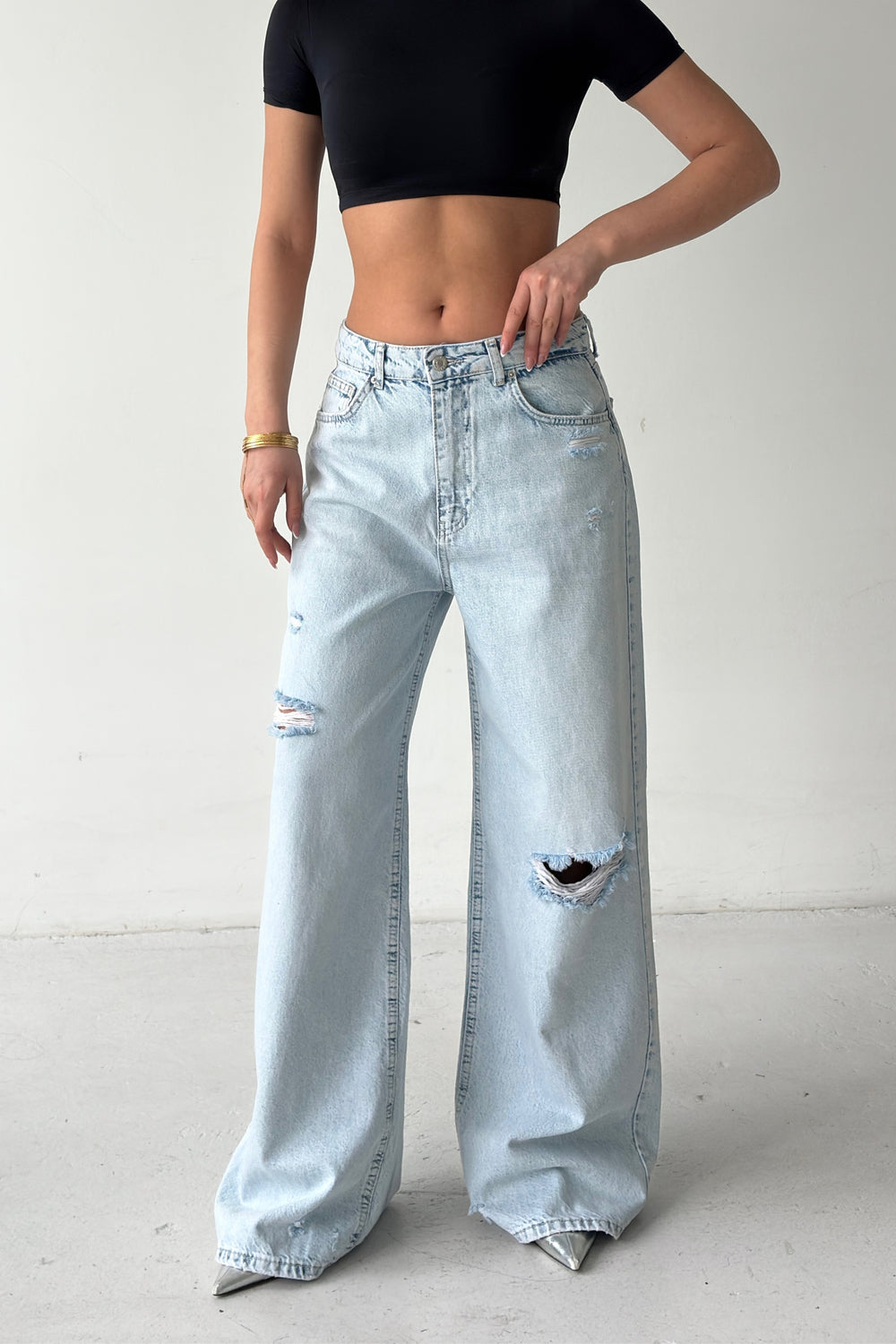 Routines Ripped Baggy Jeans 3311-4 - ROUTINES