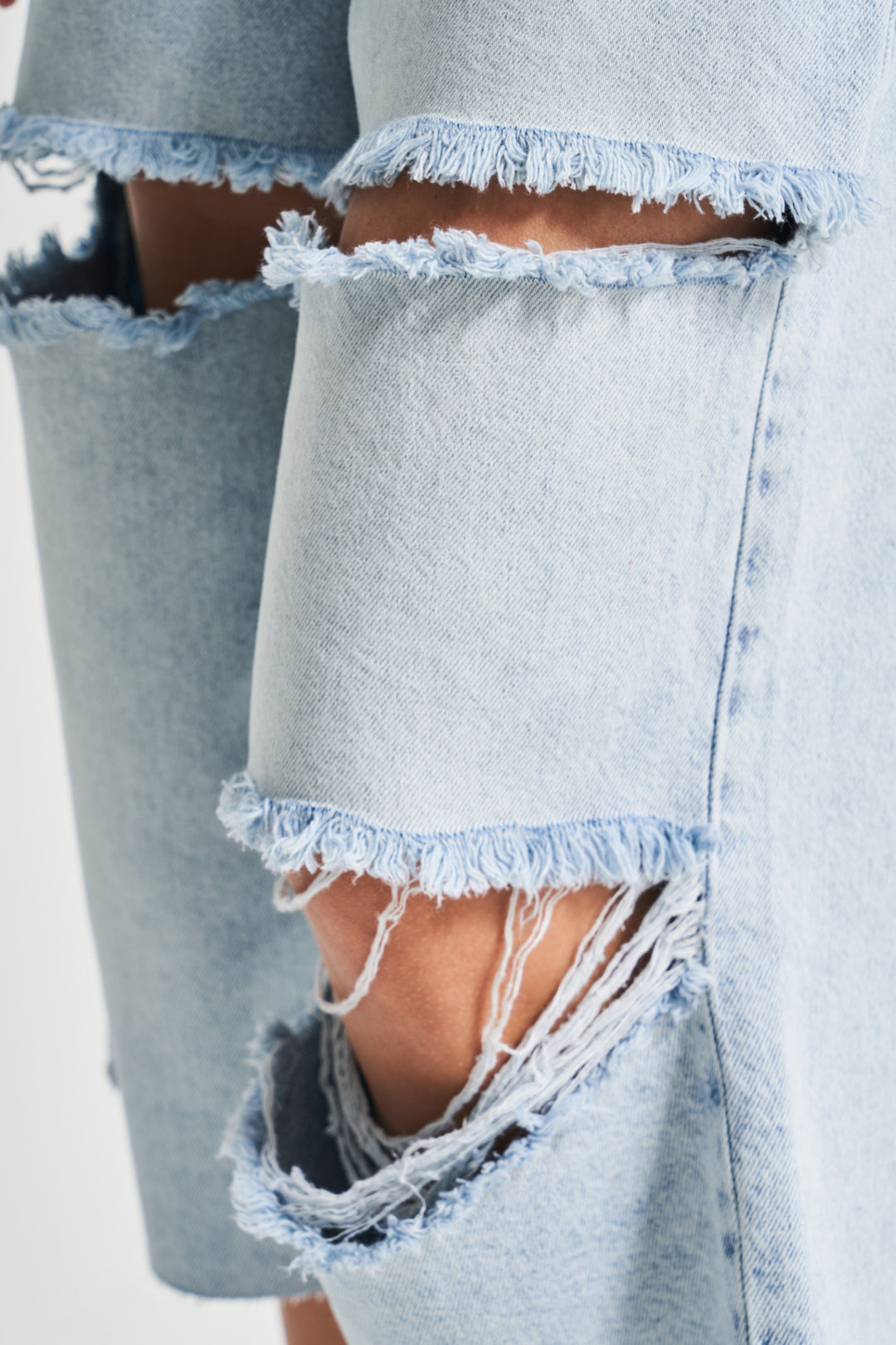 Routines Ripped Loose Jorts - Blue 3331 - ROUTINES